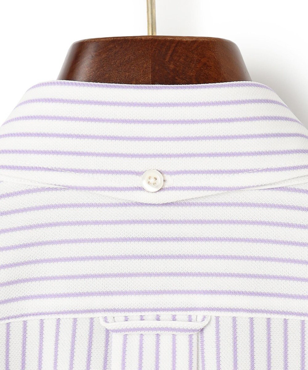 J.PRESS MEN 【KING SIZE】【夏に嬉しい高機能】カノコインレイストライプパッチポケット シャツ/B.D. 