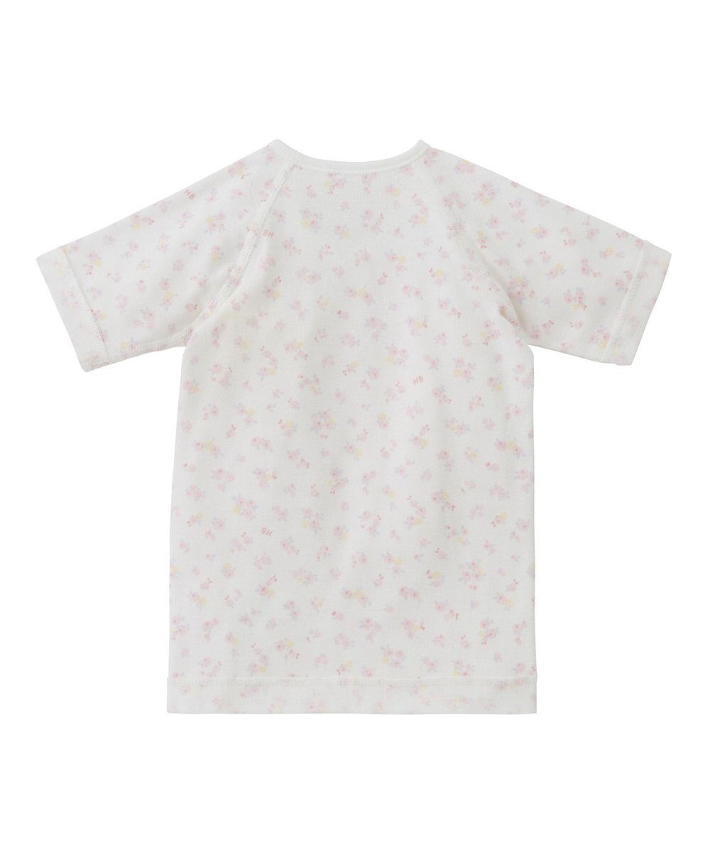 MIKI HOUSE HOT BISCUITS 【50-60cm】 フライス 短肌着 プリント柄 