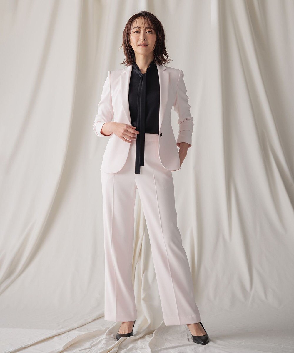 BEIGE， 【洗える】EVA / ボウタイブラウス 