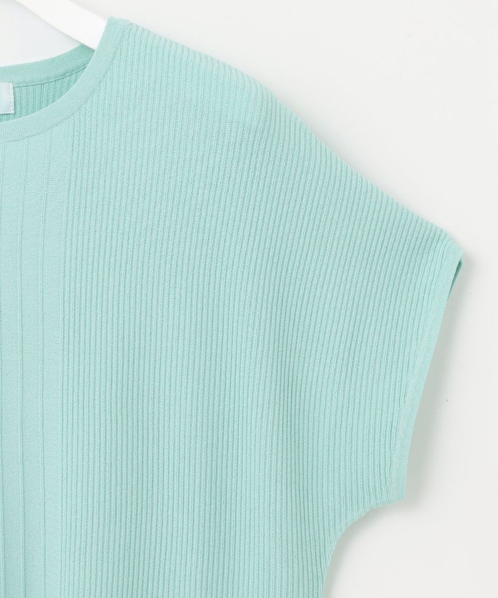 J.PRESS LADIES S 【洗える】レーヨンエリートストレッチ フレンチスリーブ ニット 