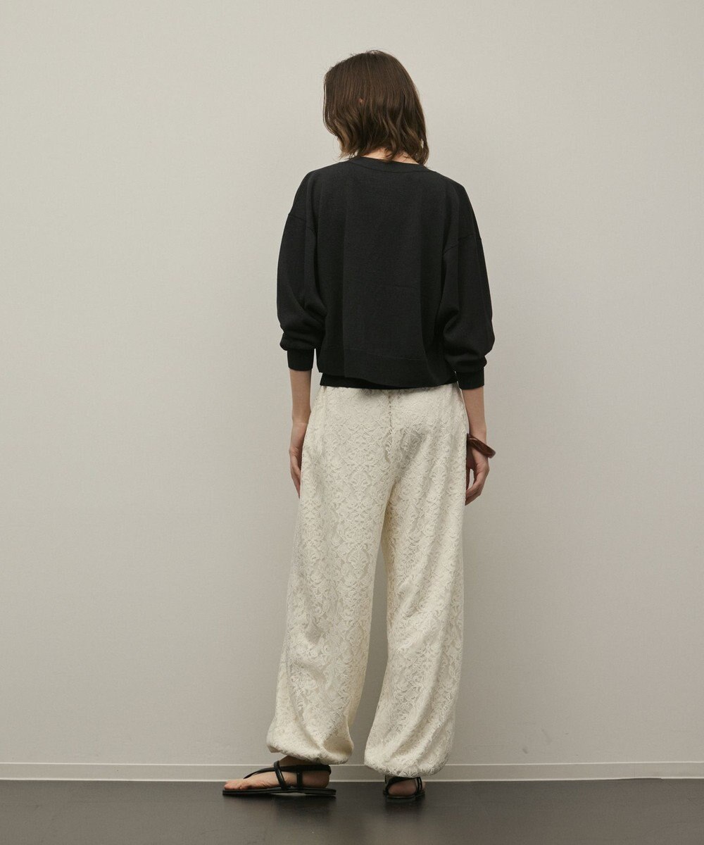 GRACE CONTINENTAL スリーブスリットニットカーディガン 