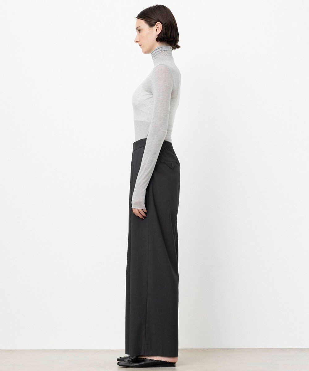 NAVE 【ReNAVE・洗える】4タックワイドパンツ 