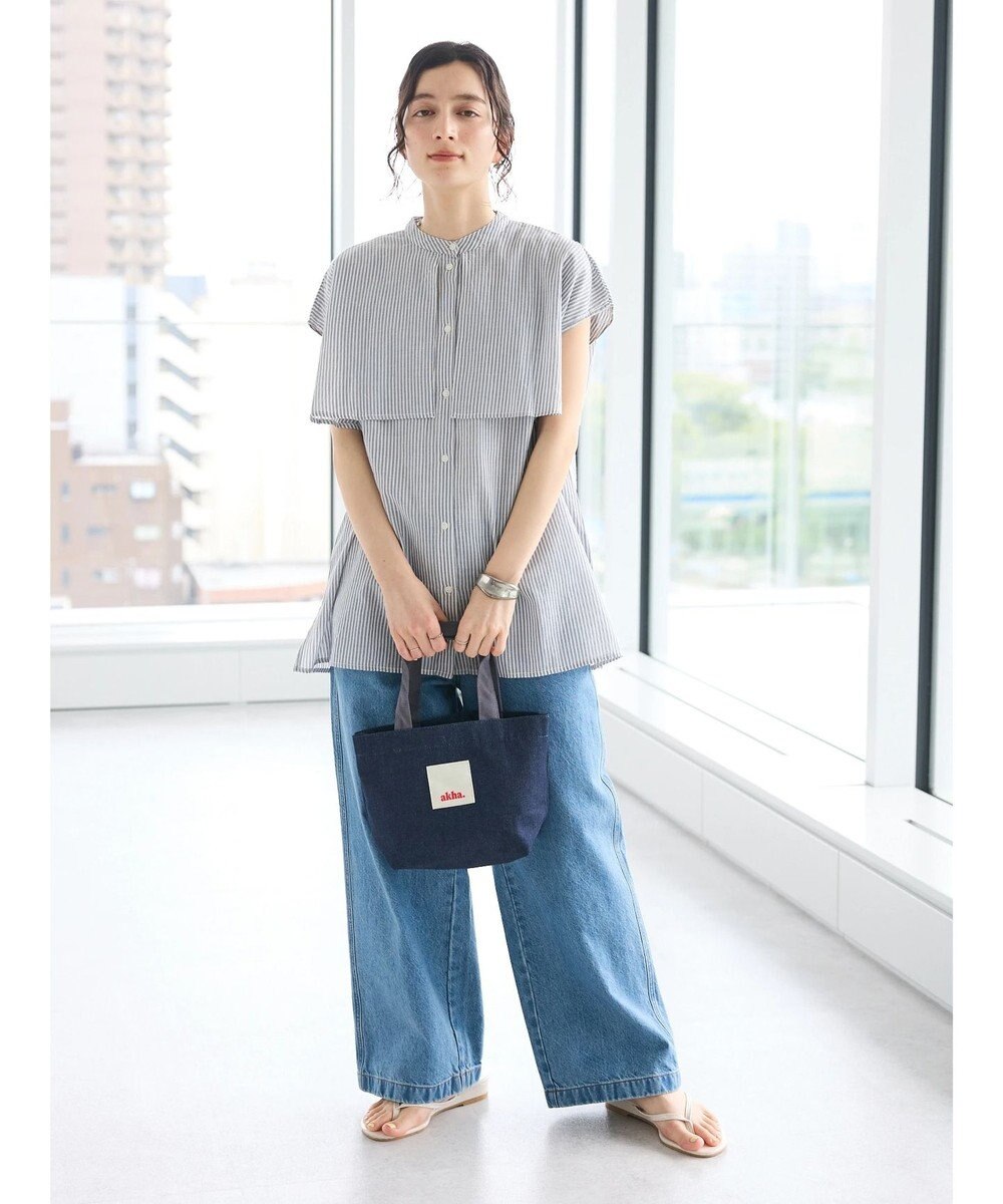 CRAFT STANDARD BOUTIQUE インド綿フリルブラウス 