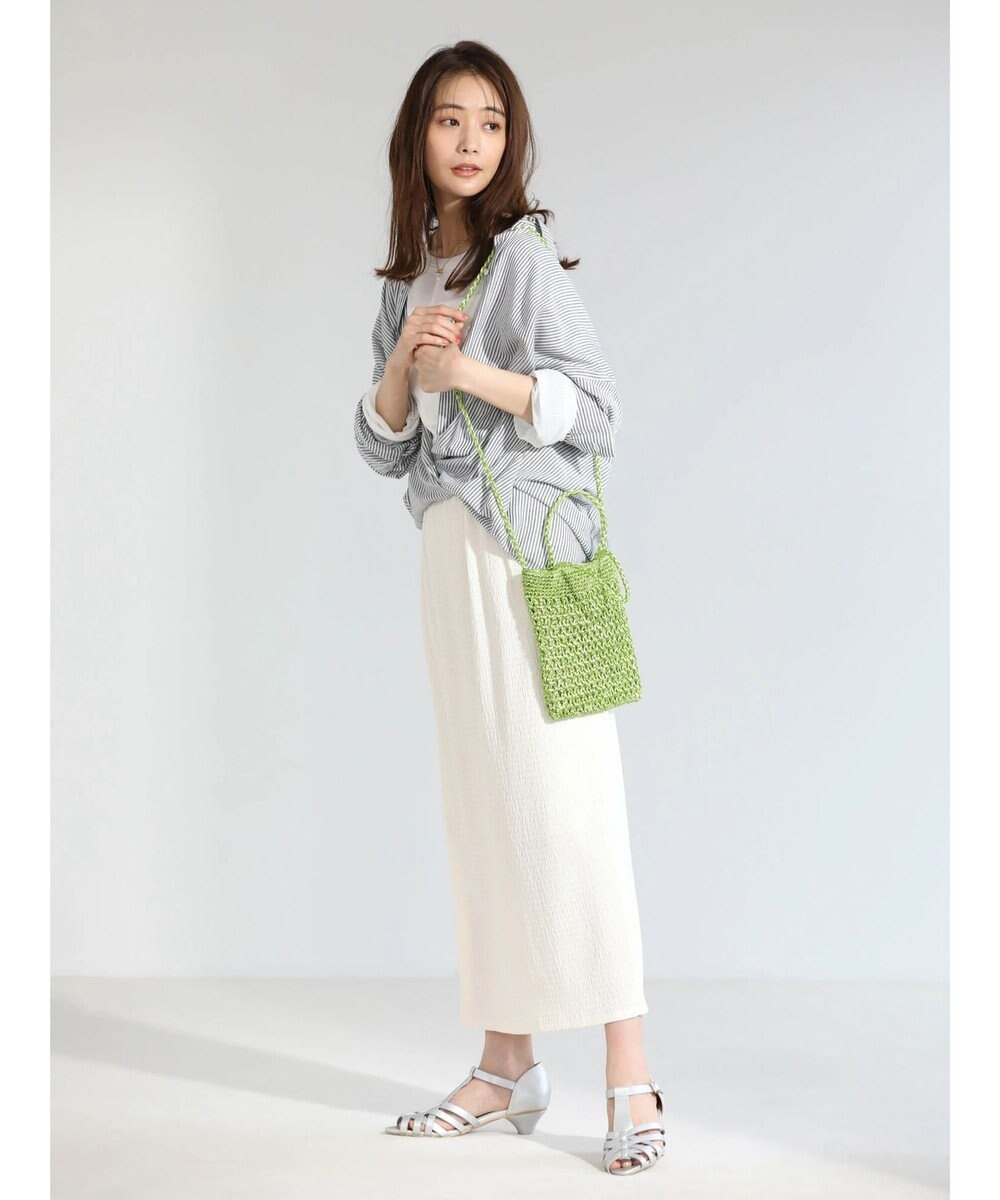 Green Parks リネンレーヨン２ｗａｙシャツ 