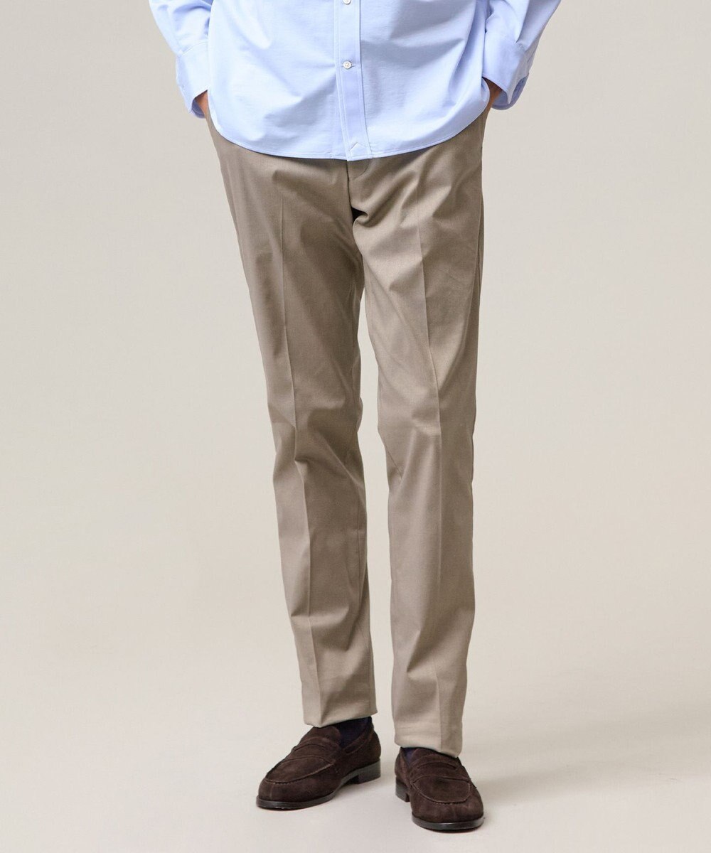 J.PRESS MEN 【ストレッチ / 洗える】ハイパワーシャンブレードビー パンツ 