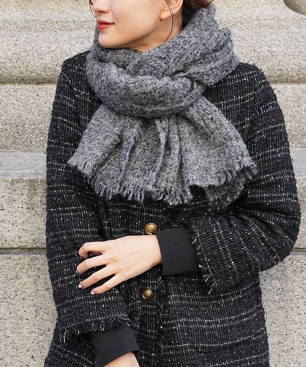 muto アルパカウールストール 