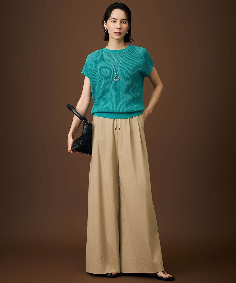 自由区 ファンクショナル2タックワイド パンツ 