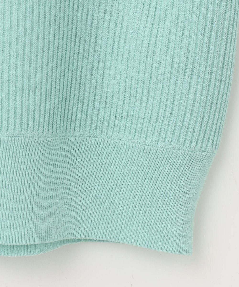 J.PRESS LADIES 【洗える】レーヨンエリートストレッチ フレンチスリーブ ニット 