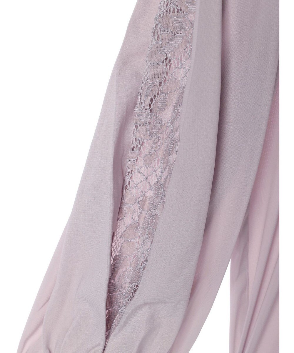 earth music&ecology レーススリーブブラウス 