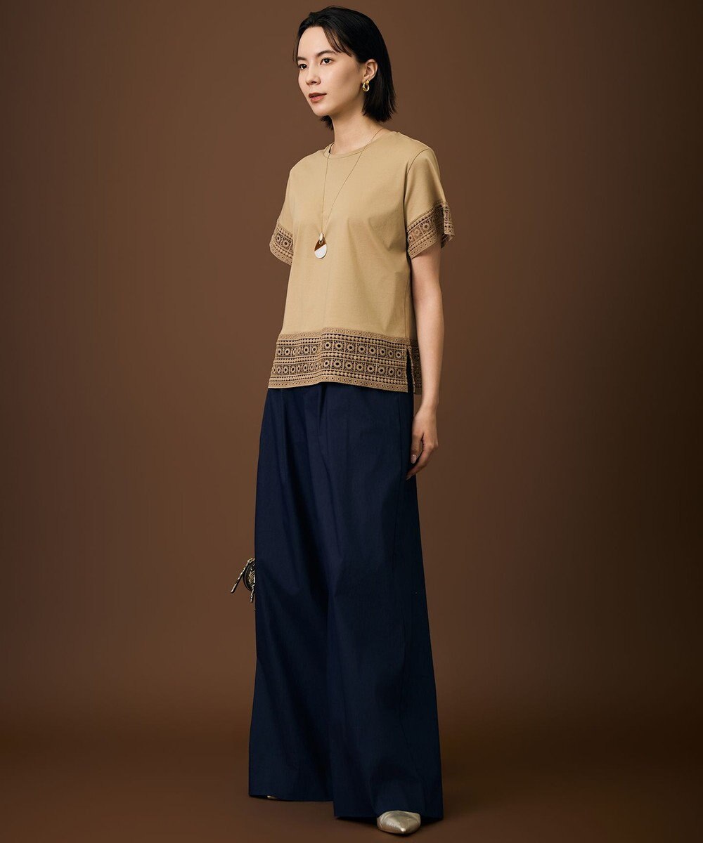 自由区 ファンクショナル2タックワイド パンツ 