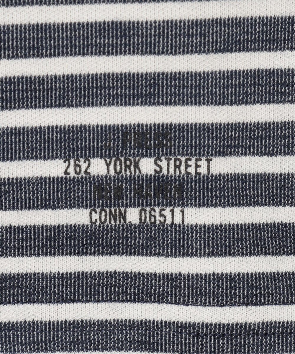 J.PRESS MEN ソフトＷフェイス ボーダーロングTシャツ 