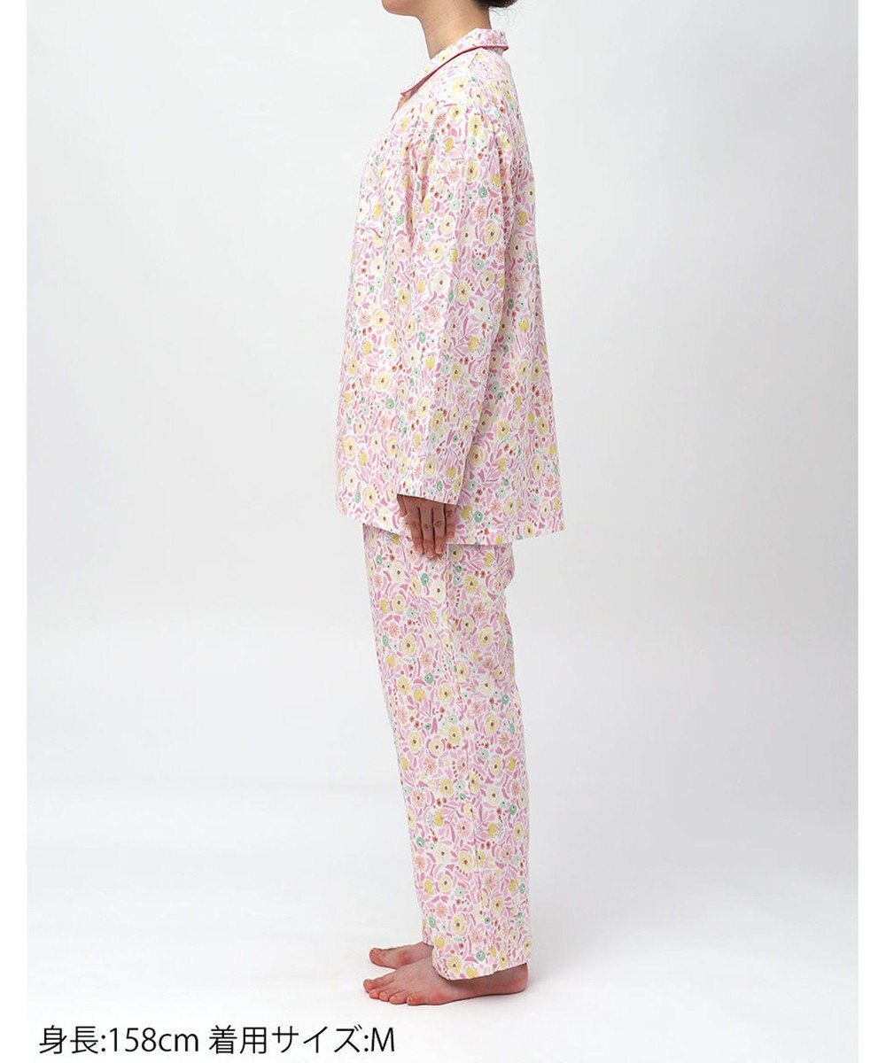 Wing パジャマ 綿100%(本体) レディース 長袖 長ズボン EP7048 ウイング／ワコール 