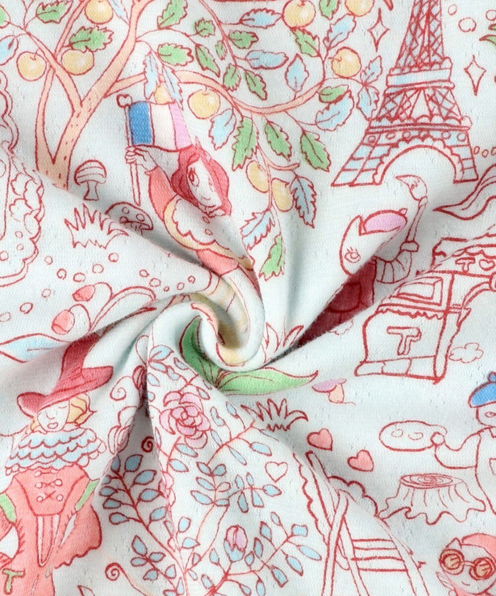 tsumori chisato SLEEP ツモリチサト パジャマ 長袖 長ズボン 綿混(本体) レディース UDX582 /ワコール 