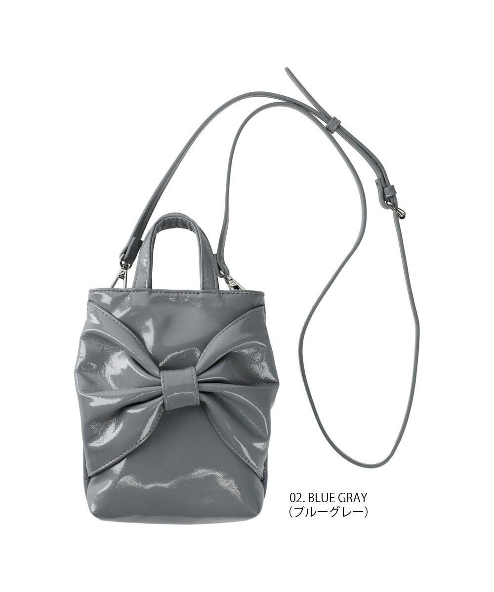 ROOTOTE 0670【直営店限定:ミニショルダー】ベビールーエナメルリボン-A 