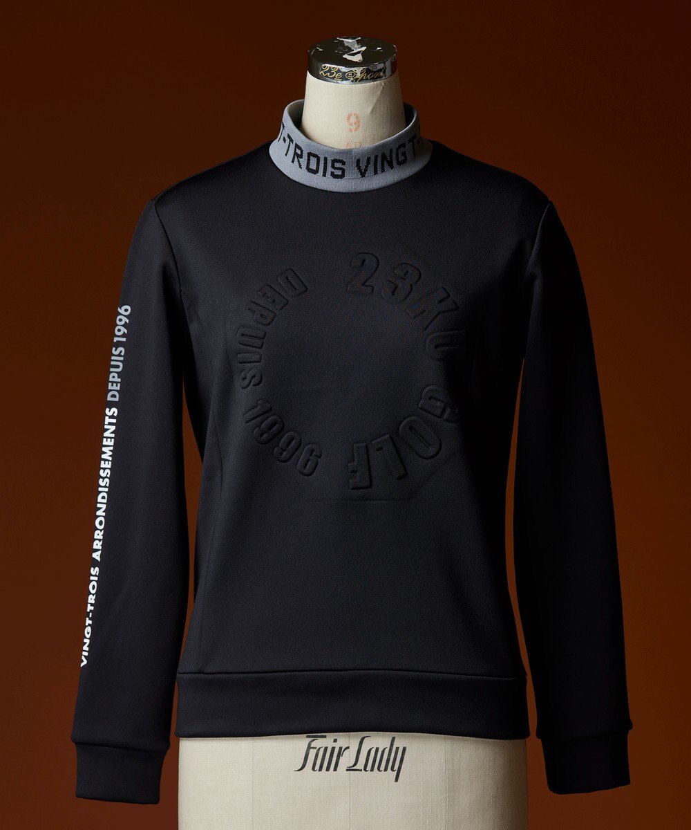 23区GOLF 【WOMEN】ストレッチ 裏フリース ストレッチ性抜群 優しい肌ざわり 