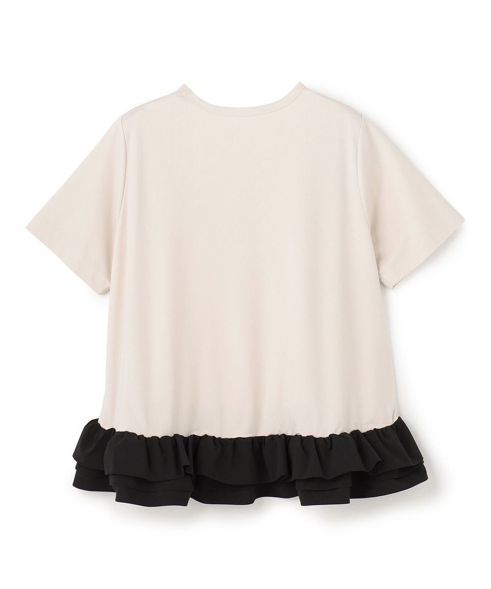 UNFILO BEAUTY FORM-T フリルヘム Tシャツ 