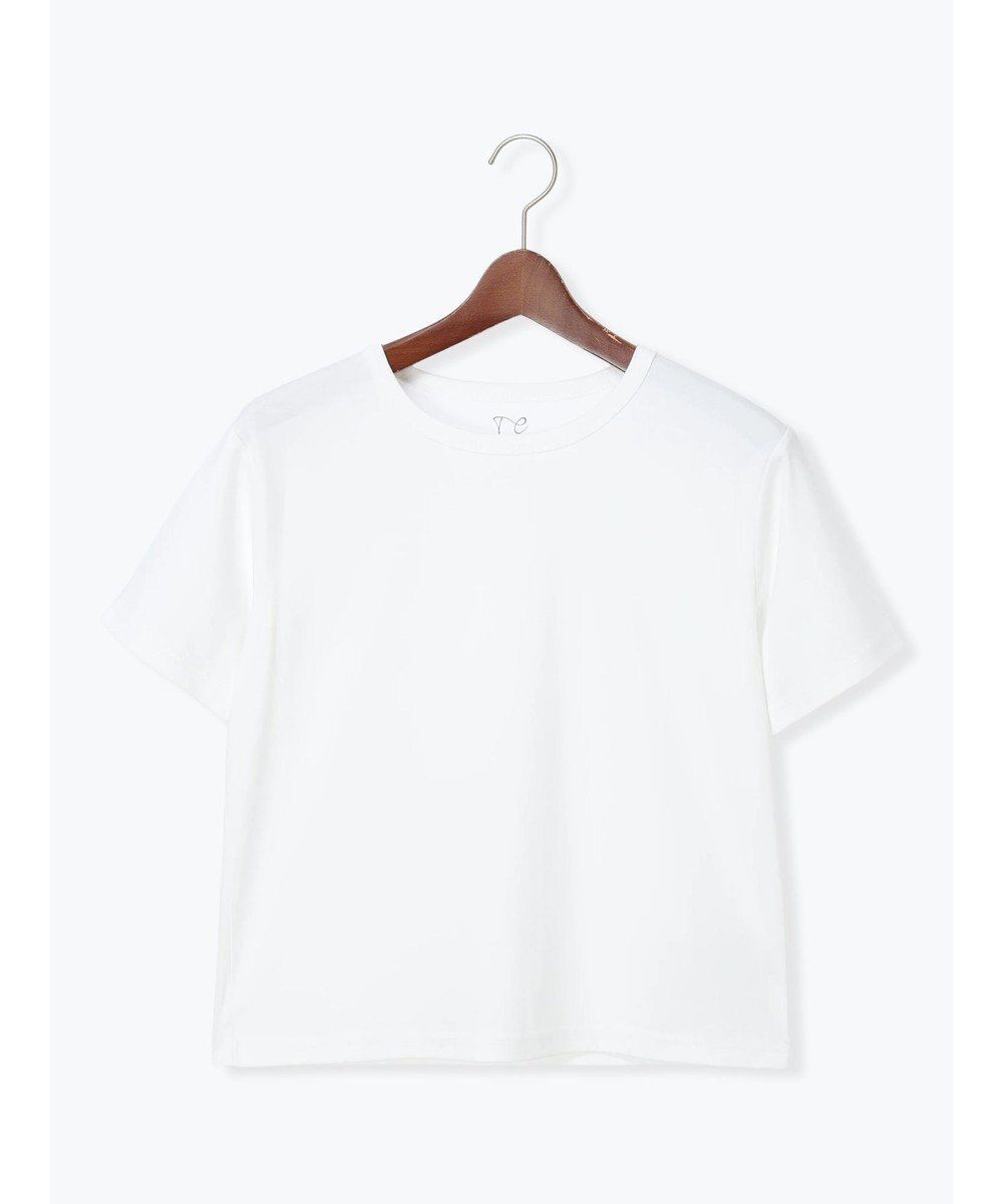 Te chichi ミニマルネックTシャツ 