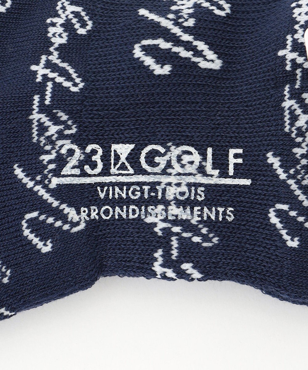 23区GOLF 【WOMEN】ロゴアンクル ソックス 