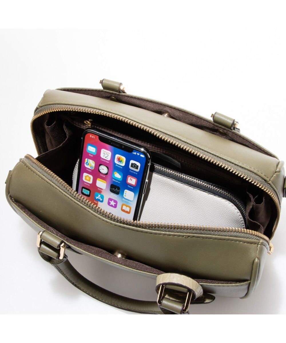 UNBILLION cachecache お財布ミニボストンバッグ 