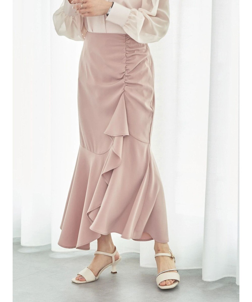 earth music&ecology 切り替えラッフルスカート 