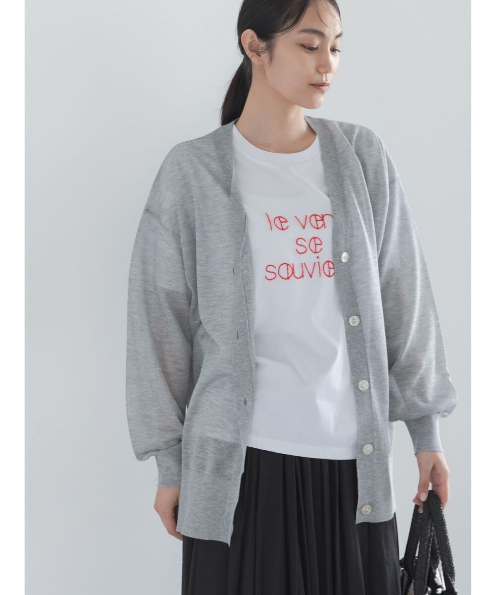 Te chichi 14GミドルVネックカーディガン《2026 SUMMER LOOK item》 