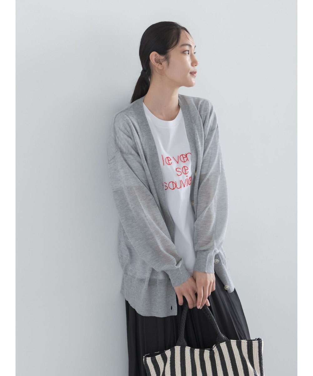 Te chichi 14GミドルVネックカーディガン《2026 SUMMER LOOK item》 