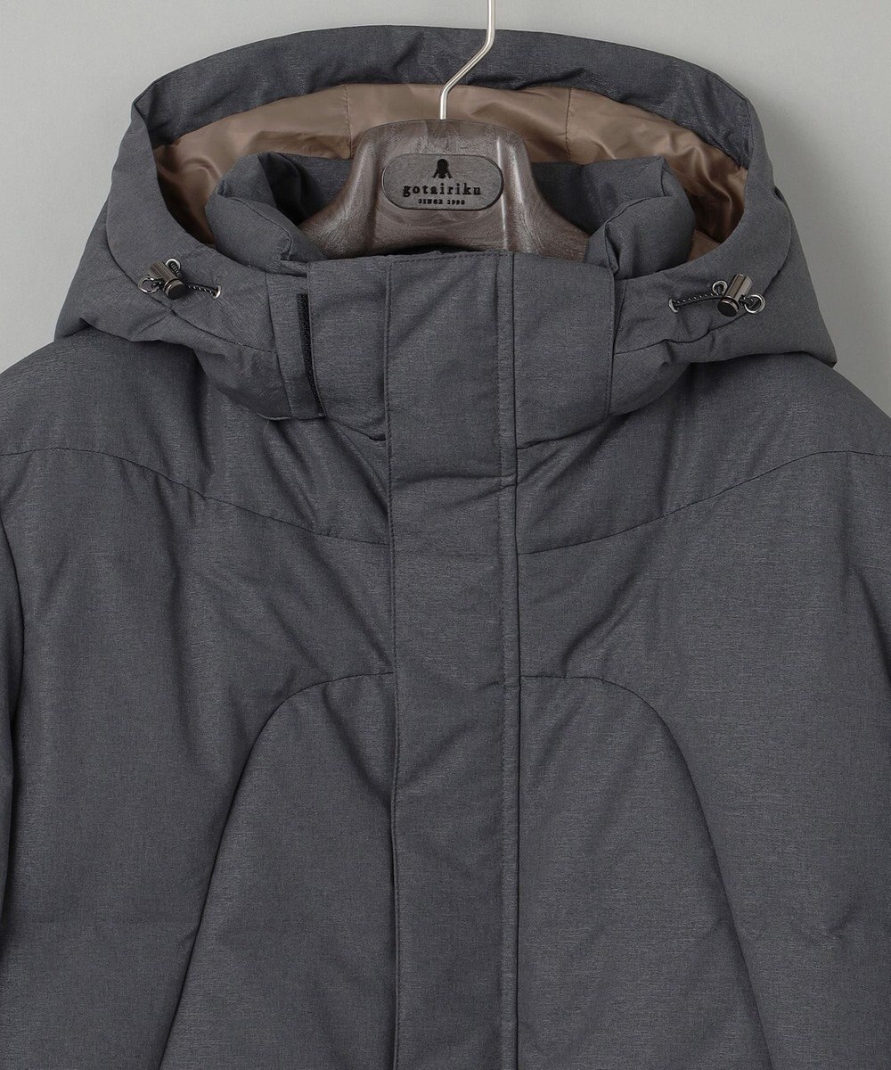 GOTAIRIKU 【仕事で着用可】MINOTECH メランジラミネート ダウンコート(23年モデル) 