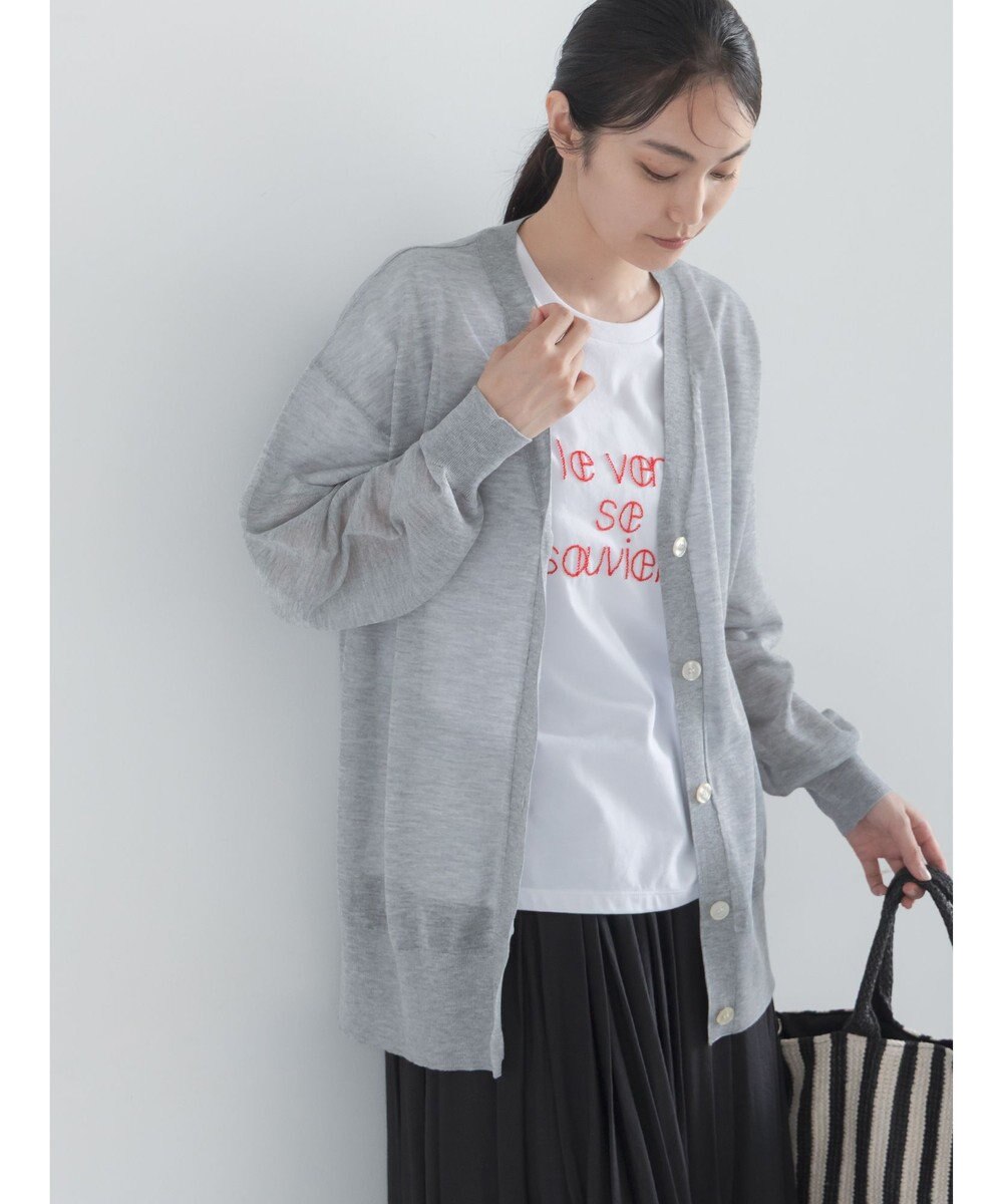 Te chichi 14GミドルVネックカーディガン《2026 SUMMER LOOK item》 