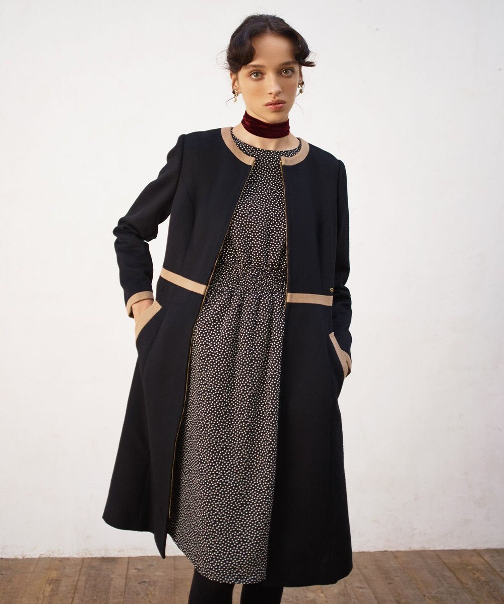 TOCCA MUSE ウールメルトンコート 