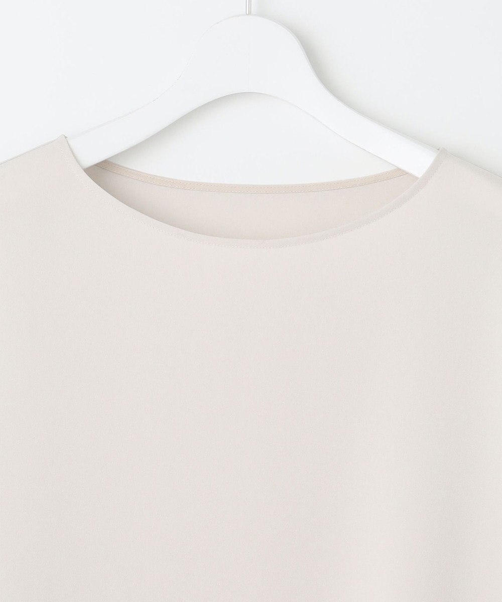 23区 【洗える】ストレッチジョーゼット フォルム カットソー 