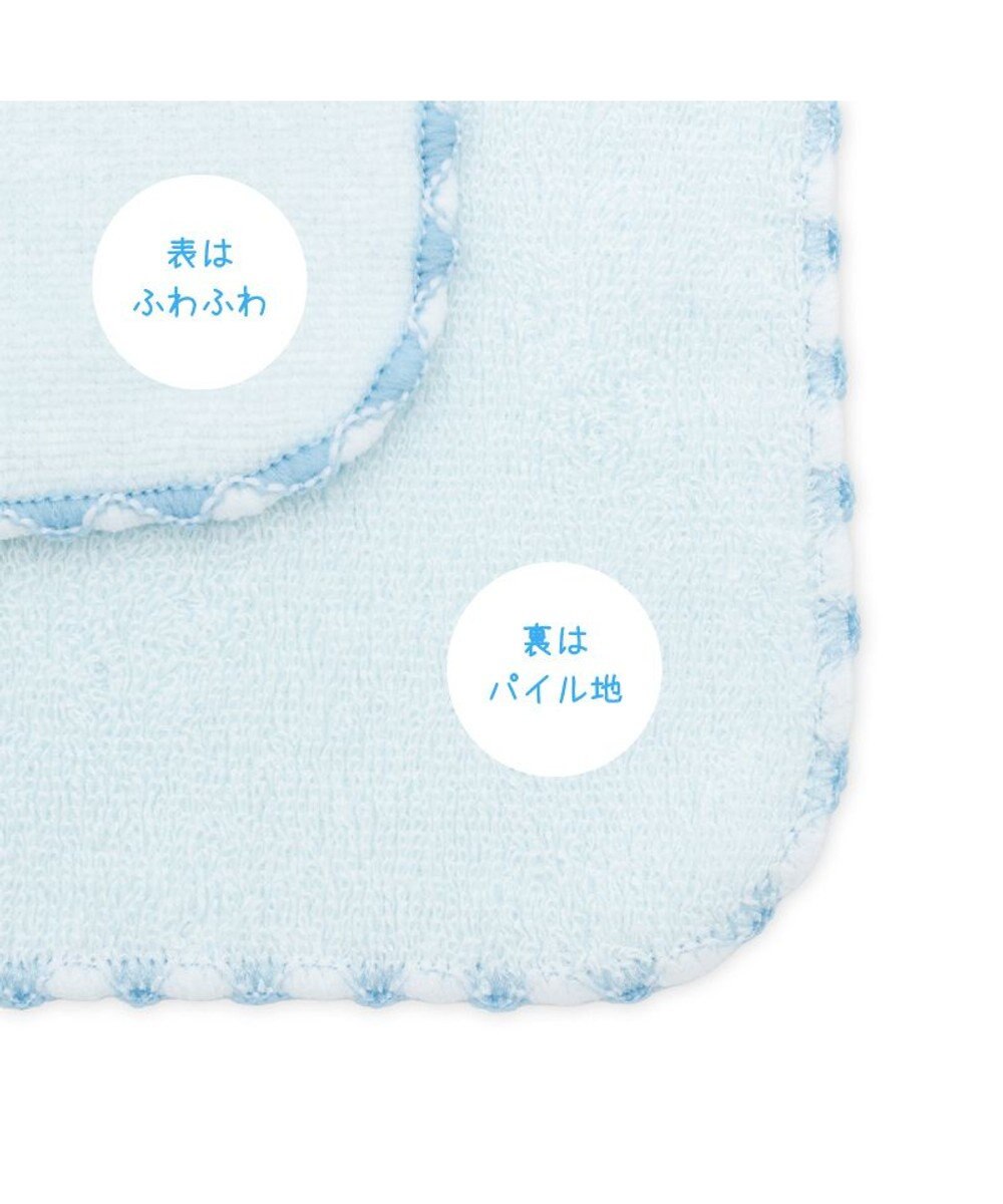 Mother garden しろたん ミニタオル 《洗顔柄》もこもこアワー 