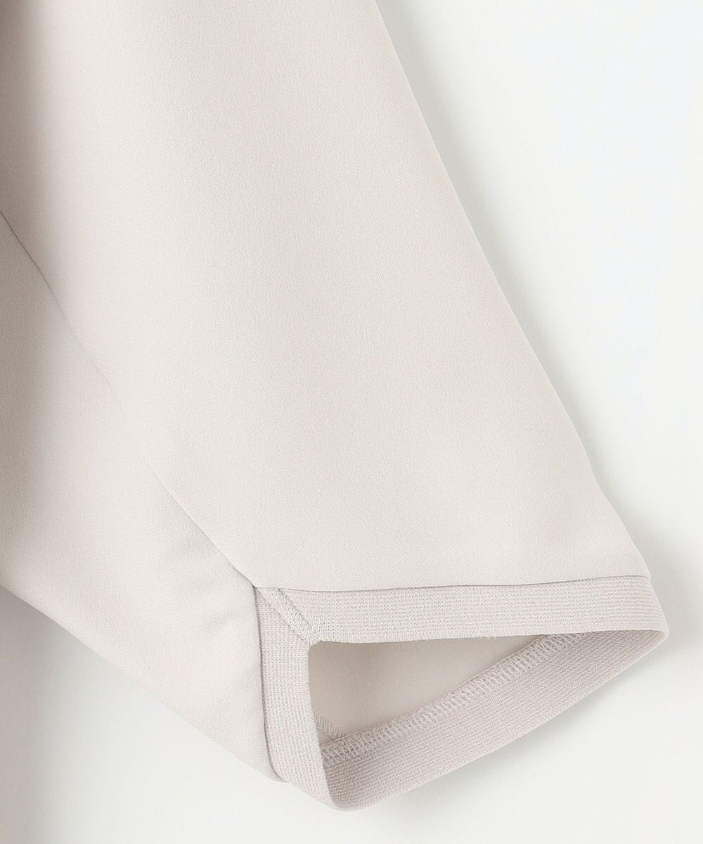 23区 【洗える】ストレッチジョーゼット フォルム カットソー 