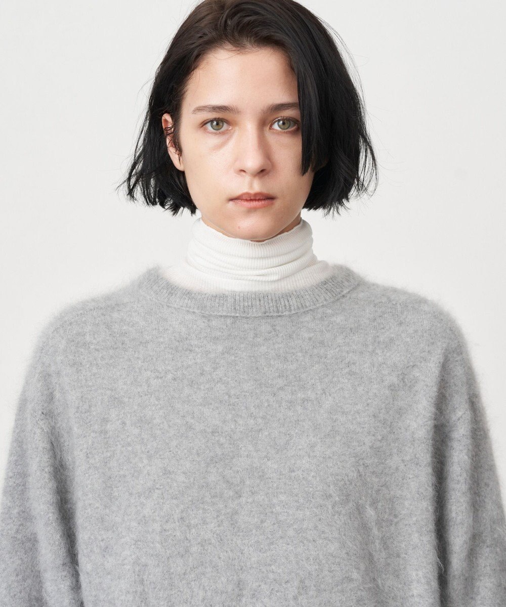 ATON ROYAL FUR CASHMERE | クルーネックセーター 