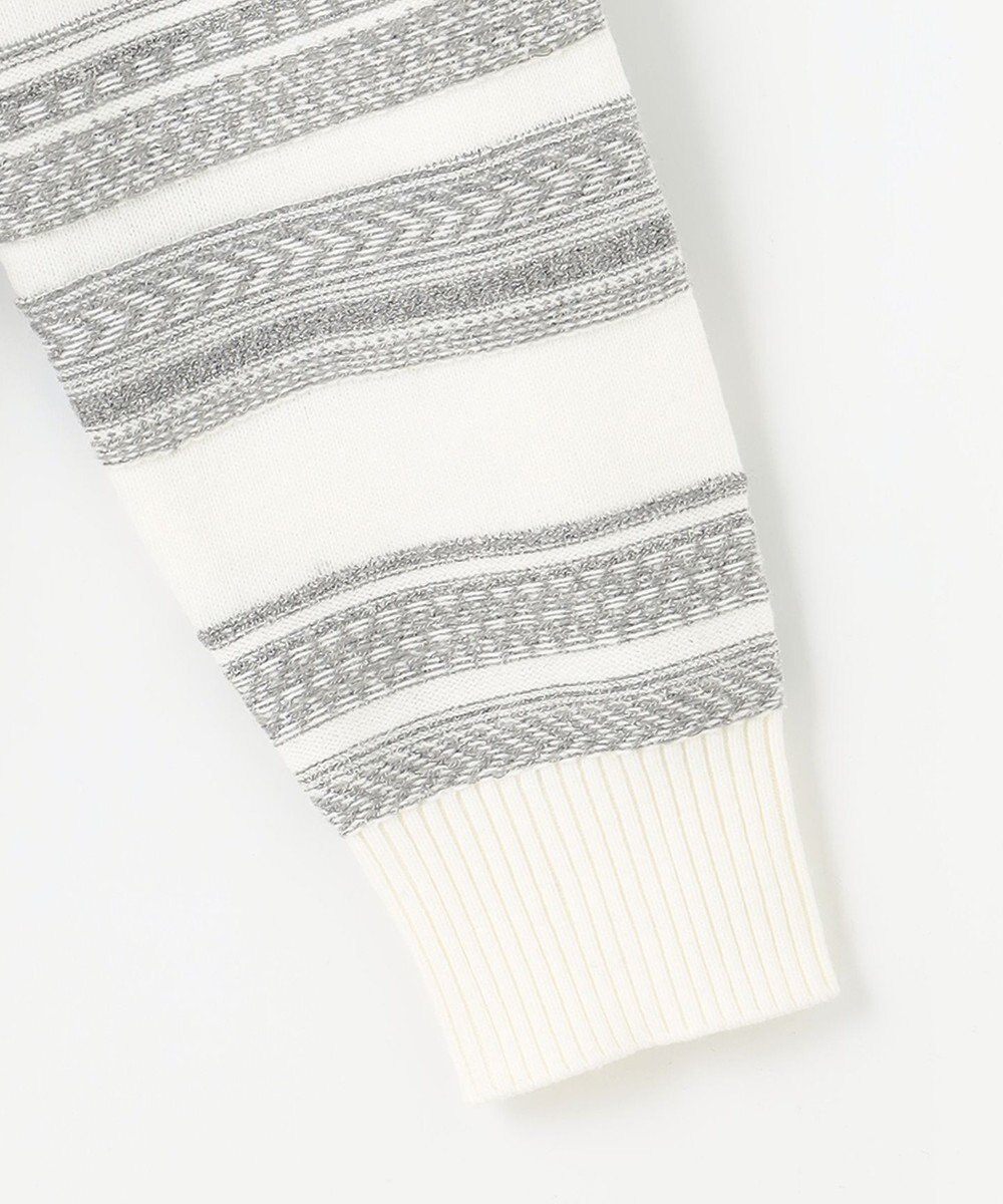 JOSEPH ABBOUD 【キングサイズ・柔らかな肌触り】洗える！コットンブークレーニットパーカー 