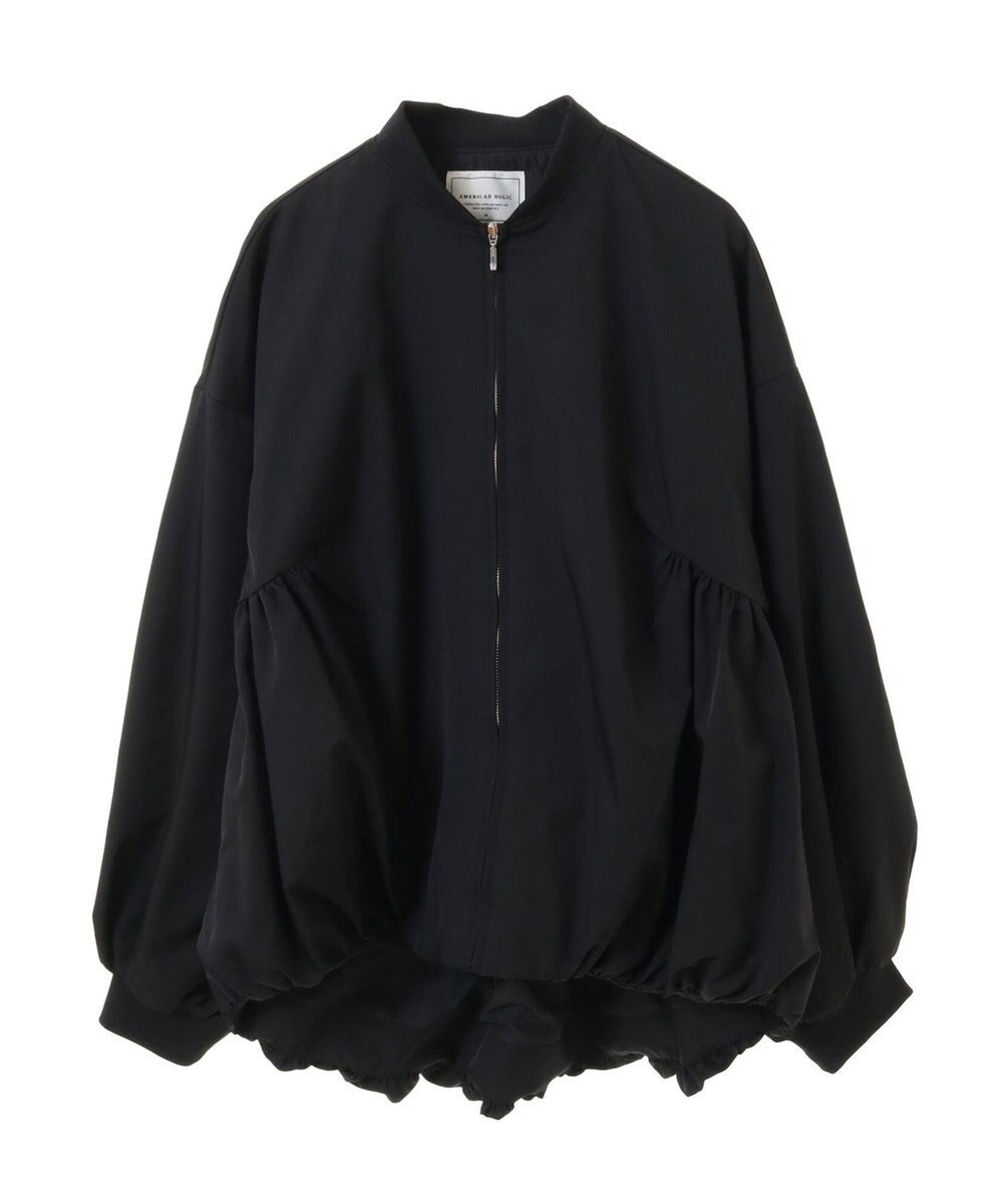 AMERICAN HOLIC ボリュームスリーブギャザーブルゾン 