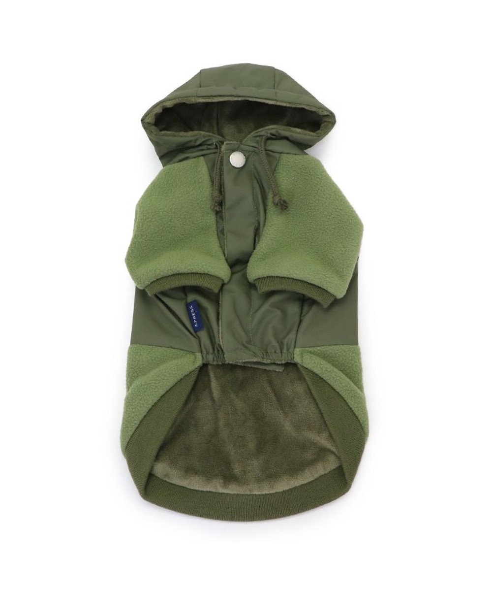 PET PARADISE J.PRESS ボア ウィンドパーカー 小型犬 