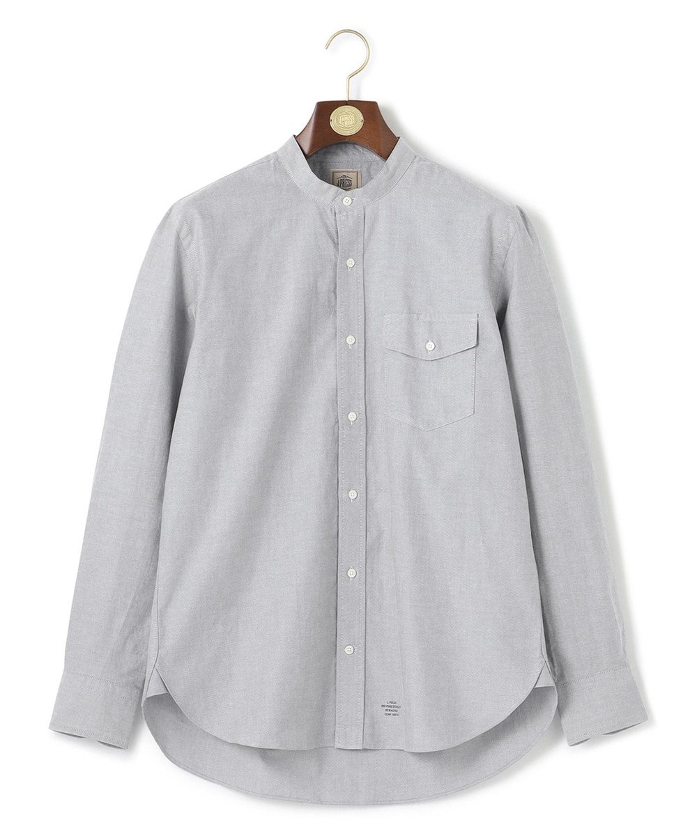 J.PRESS MEN 【WEB・一部店舗限定】オックス バンドカラーシャツ 