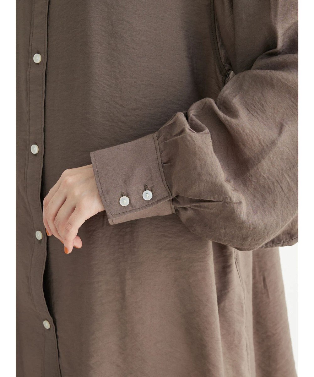 Green Parks レギュラー前後差シアーシャツ 