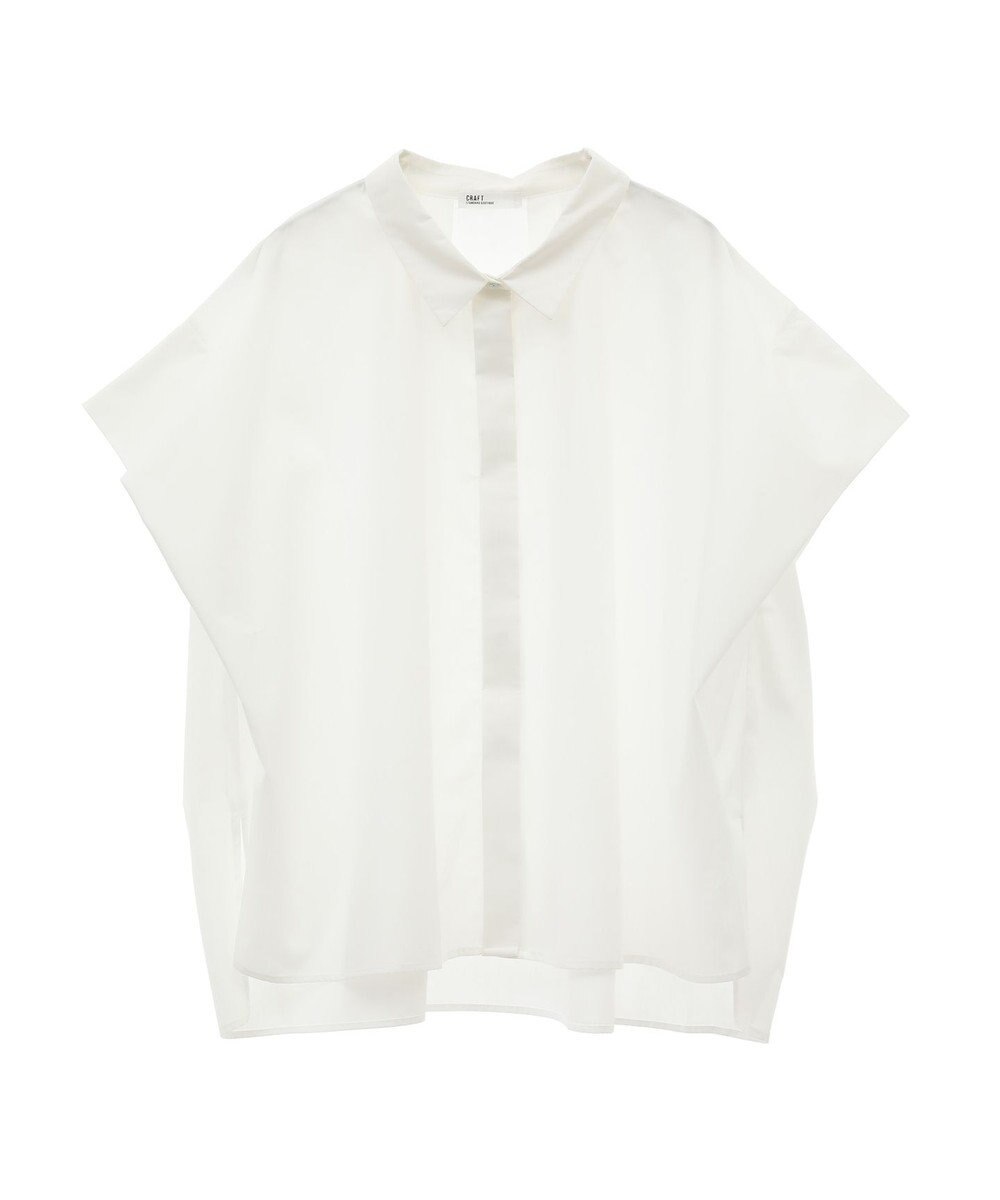 CRAFT STANDARD BOUTIQUE ステンサイドソリッドブラウス 