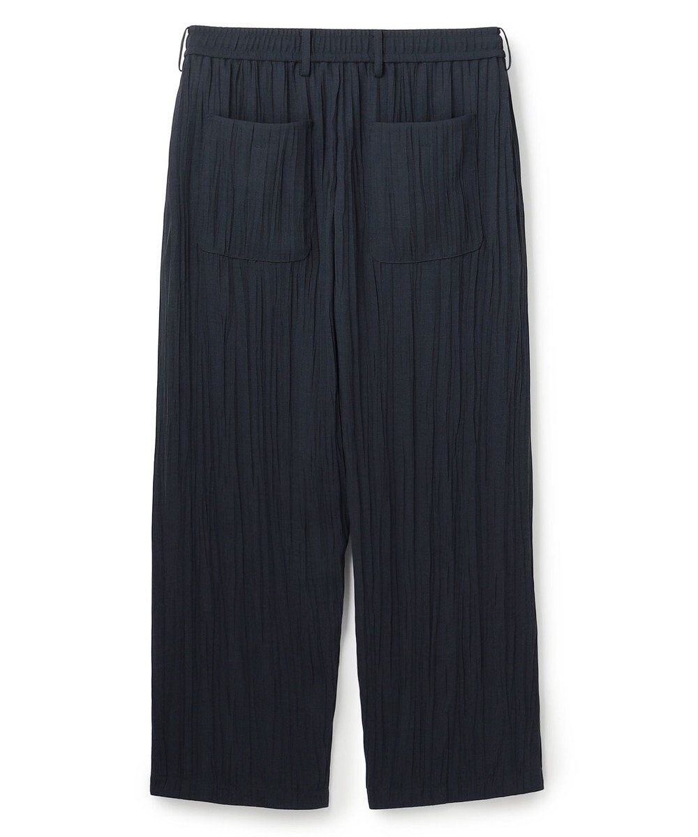 JOSEPH HOMME 【HIGH GRADE LINE】フォグプリーツストレッチ　ドロスト付ワイドストレートパンツ / HARRY CONVERTIBLE 