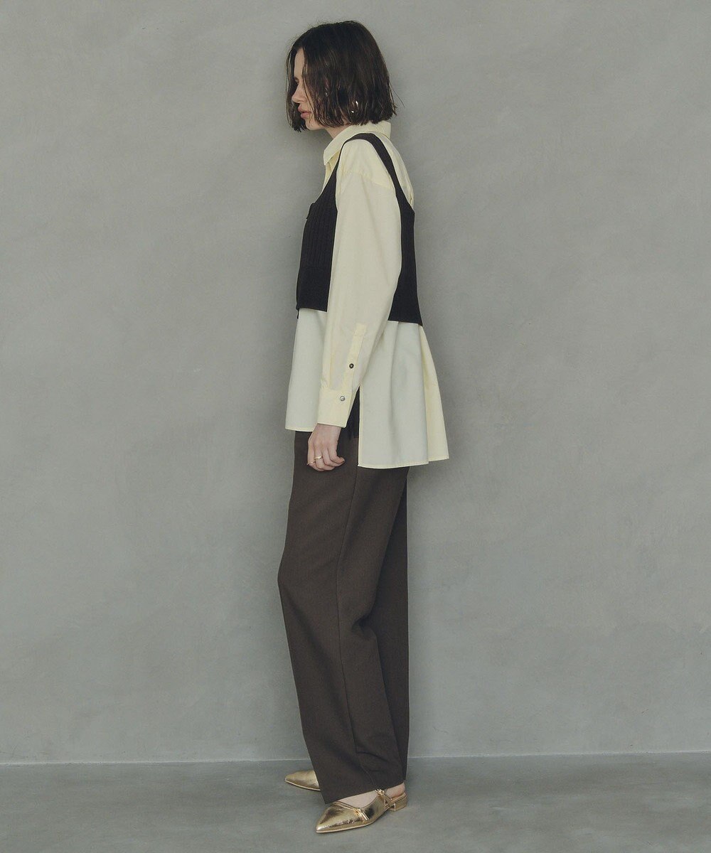 YECCA VECCA ZIPニットビスチェ 