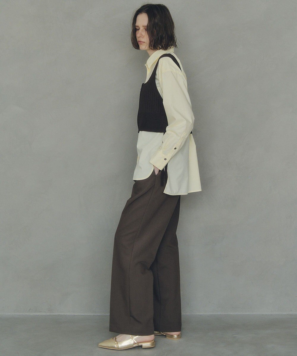 YECCA VECCA ZIPニットビスチェ 