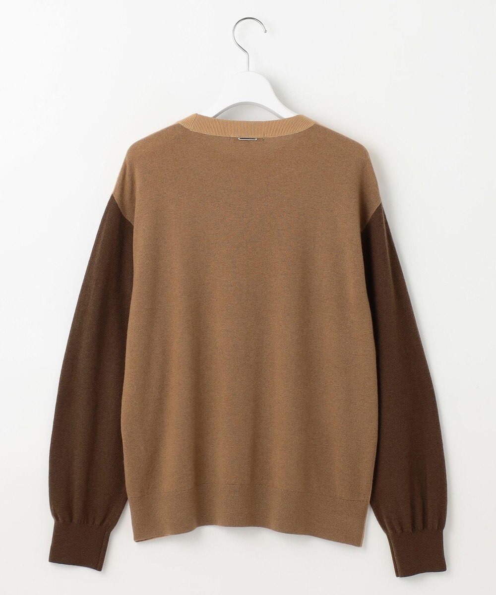 自由区 L 【カタログ掲載】ファインウールカシミヤクルーネック ニット 