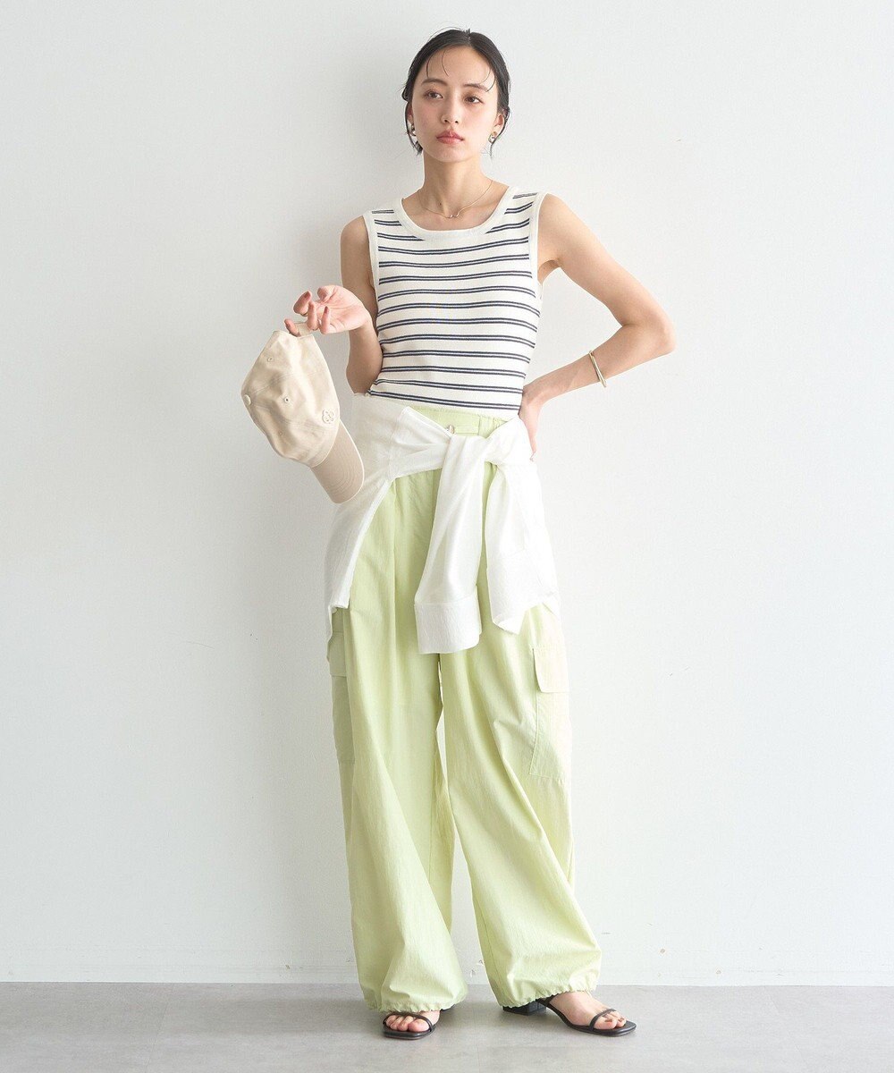 earth music&ecology ニットタンクトップ 