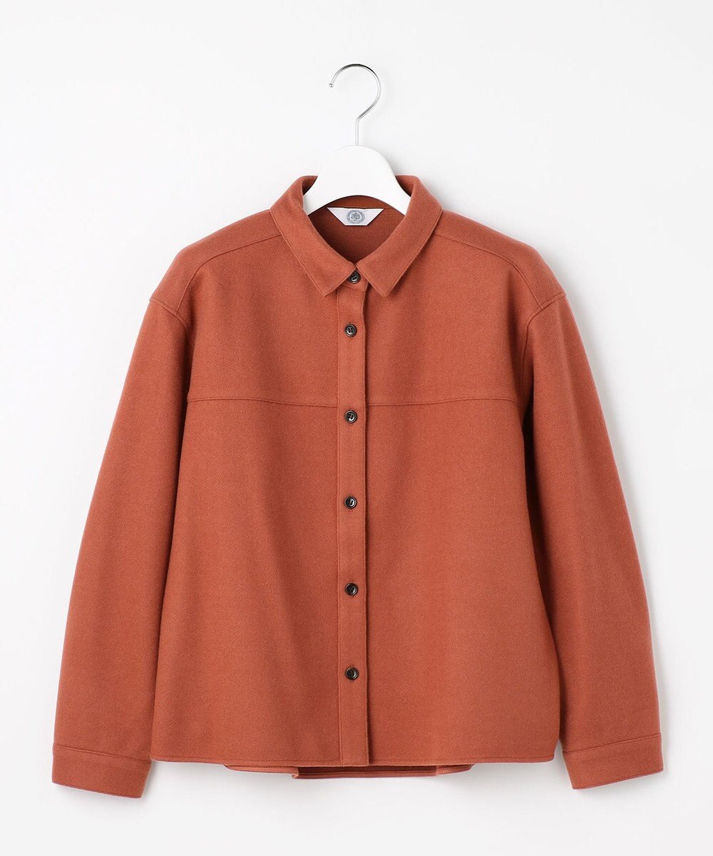 J.PRESS LADIES S メルトンジャージー シャツ 