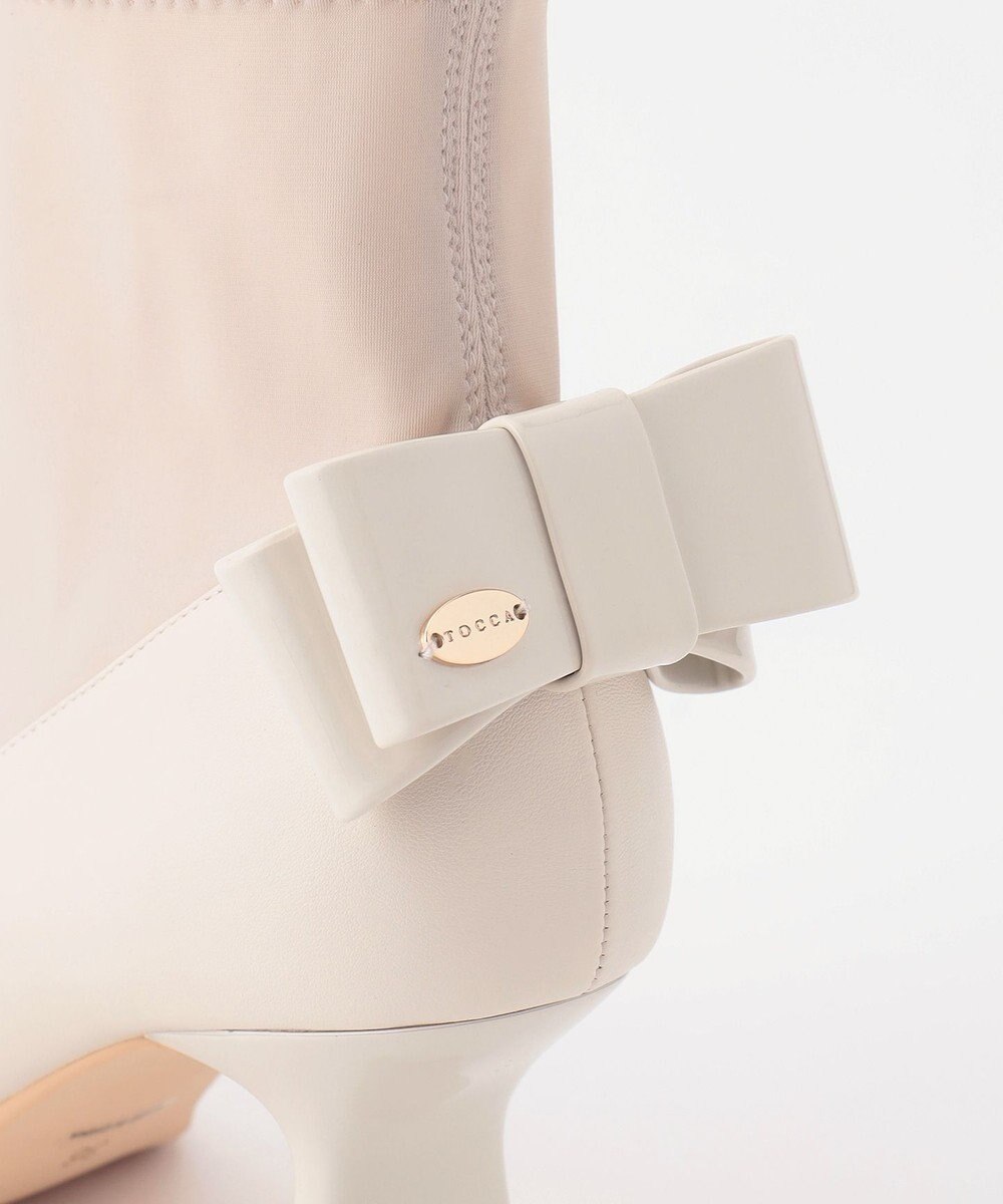 TOCCA BACK RIBBON SHORTBOOTS ショートブーツ 