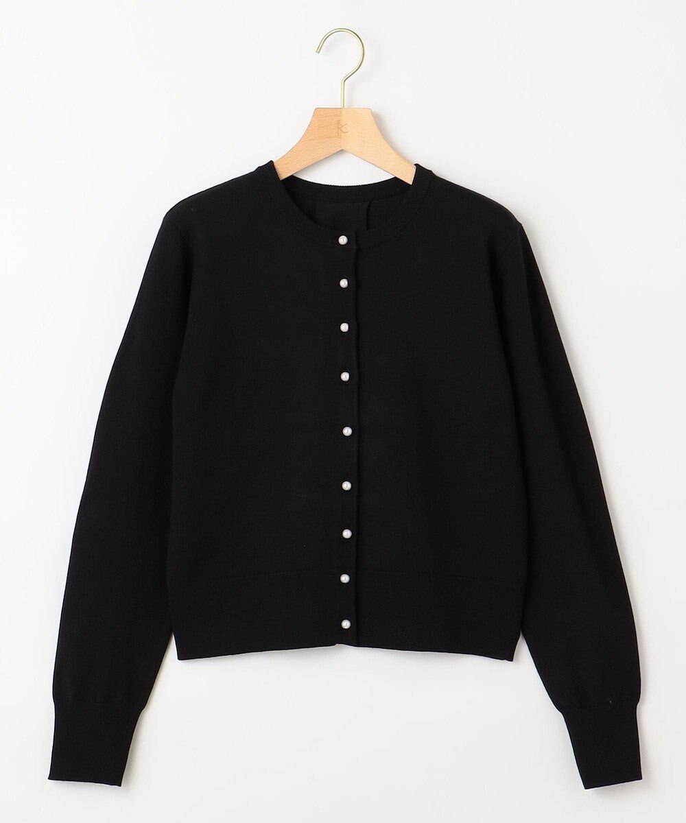 組曲 【洗える・6色展開】Elenaベーシックニット カーディガン 