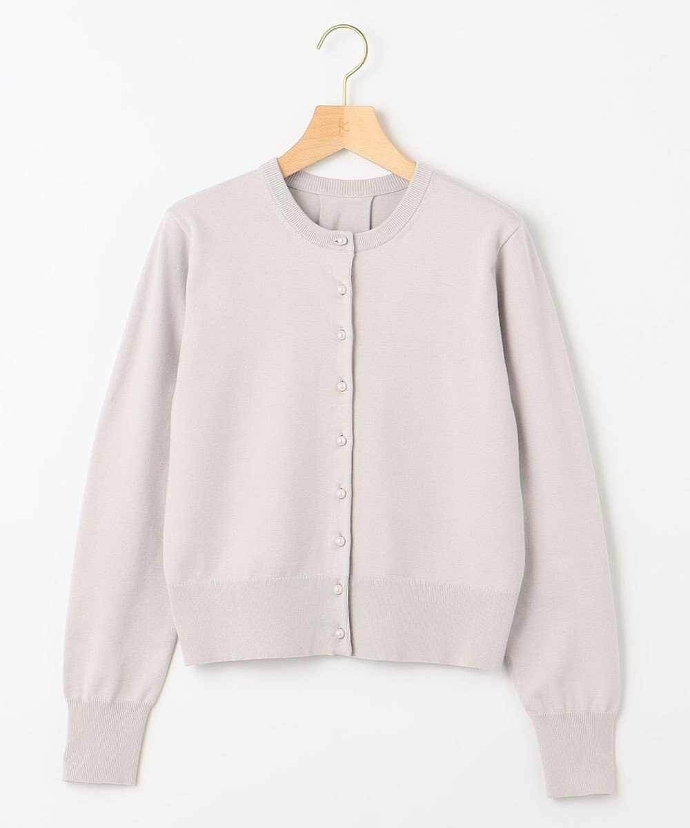 組曲 【洗える・6色展開】Elenaベーシックニット カーディガン 