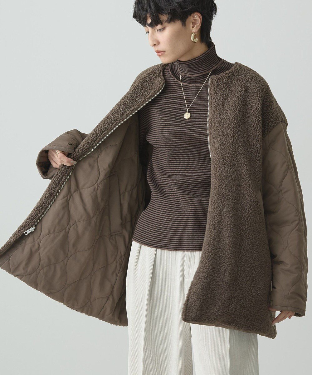 AMERICAN HOLIC 軽ポカ２ＷＡＹリバーシブルキルトアウター 