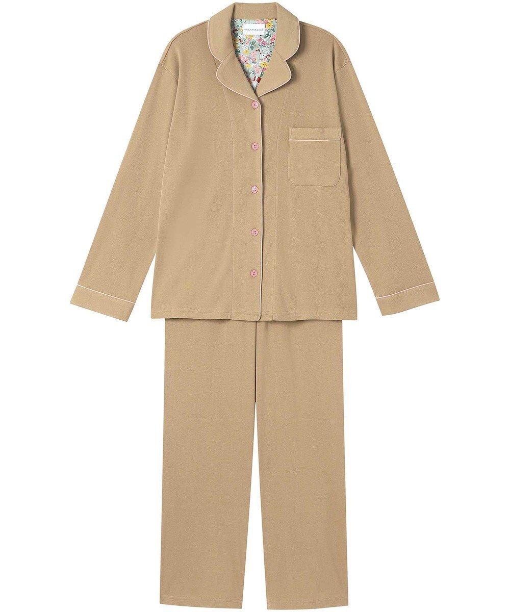 une nana cool 【綿100％】フライスパジャマ　ＭＡＤＥ　ＷＩＴＨ　ＬＩＢＥＲＴＹ　ＦＡＢＲＩＣ 